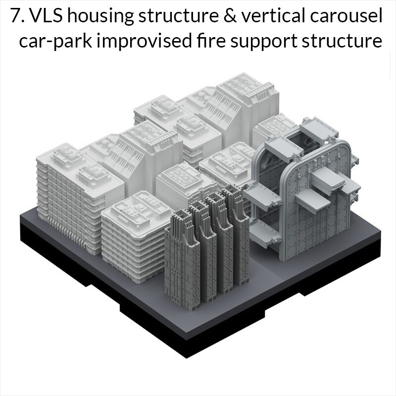 Geocraper 1/2500 Scale [Evangelion] Tokyo-III Scenery - Tokyo