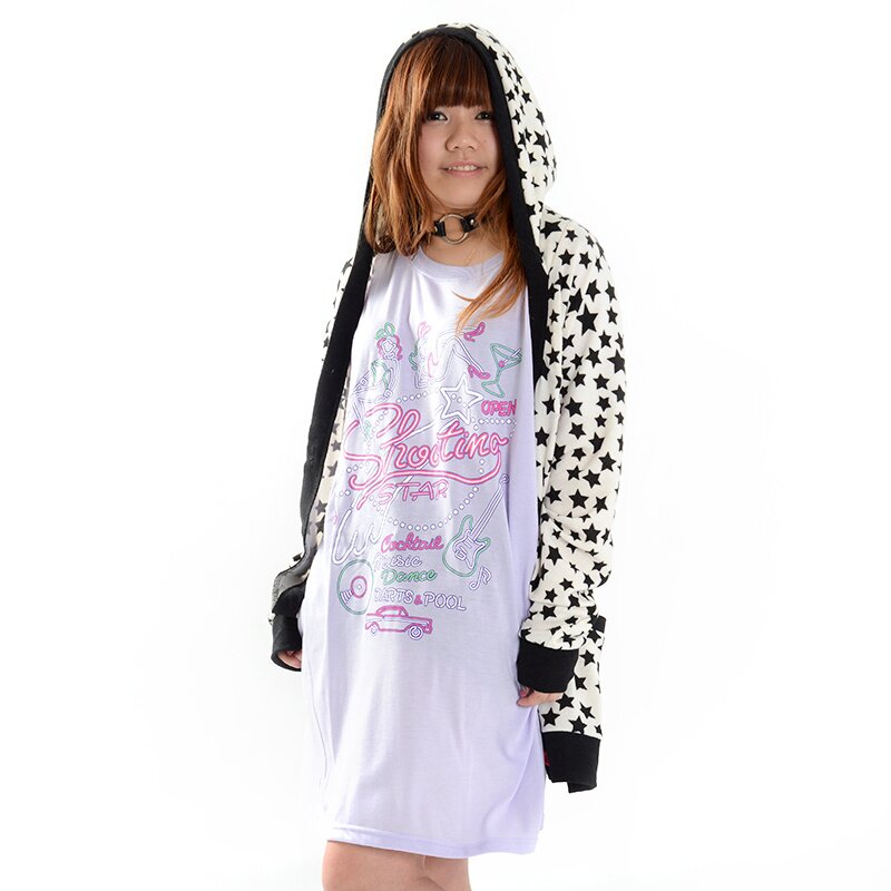 Listen Flavor Shooting Star T/R Cotton Sheeting Cut Saw T-Shirt