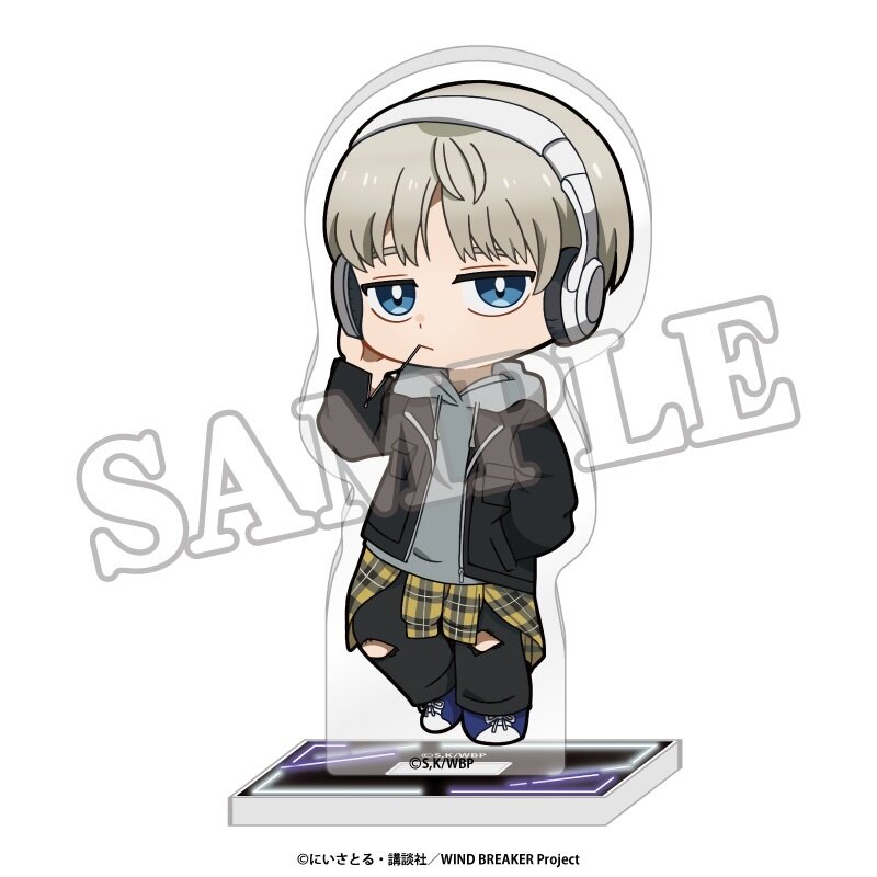 Wind Breaker Acrylic Stand Mini Character Street Ver. - Tokyo