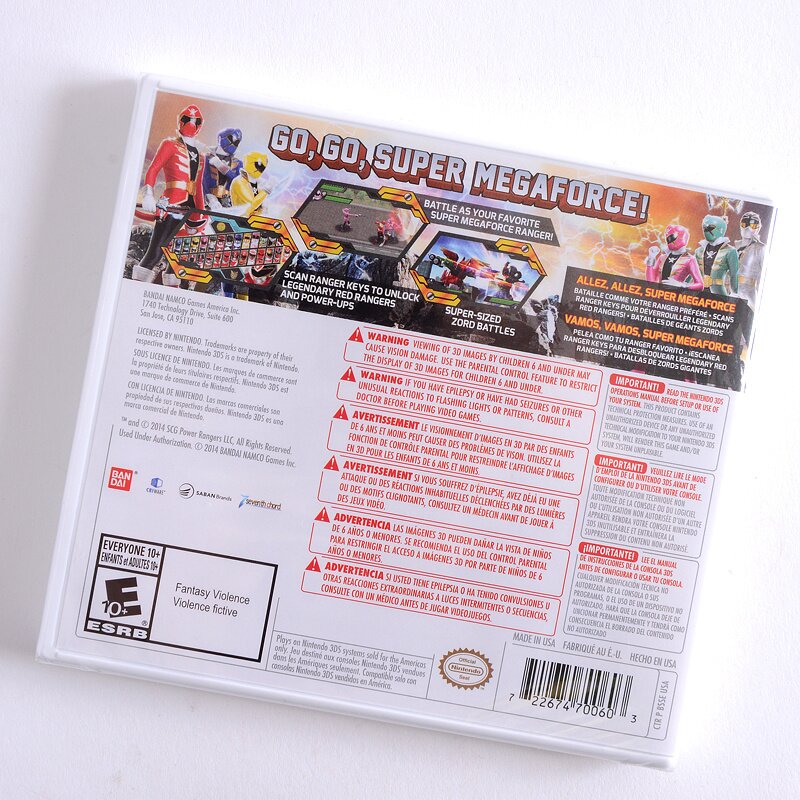 Amazon.com: Power Rangers Super MegaForce - Nintendo 3DS