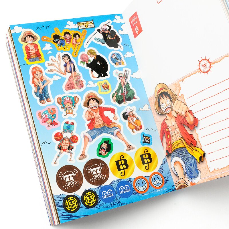 ワンピース　レッド　ダッシュ　One Piece　ラッキー77　ポストカード ONE PIECE ラッキー77 ポストカード&おえかきメモセット