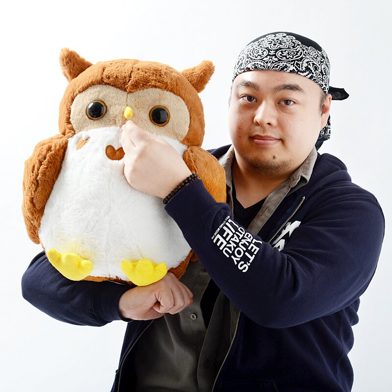 Big stuffed owl on sale