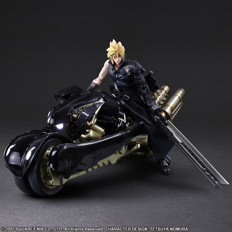 CLOUD&FENRIR 限定フィギュア Play Arts Kai [Final Fantasy 7] Cloud & Fenrir Set: SQUARE ENIX