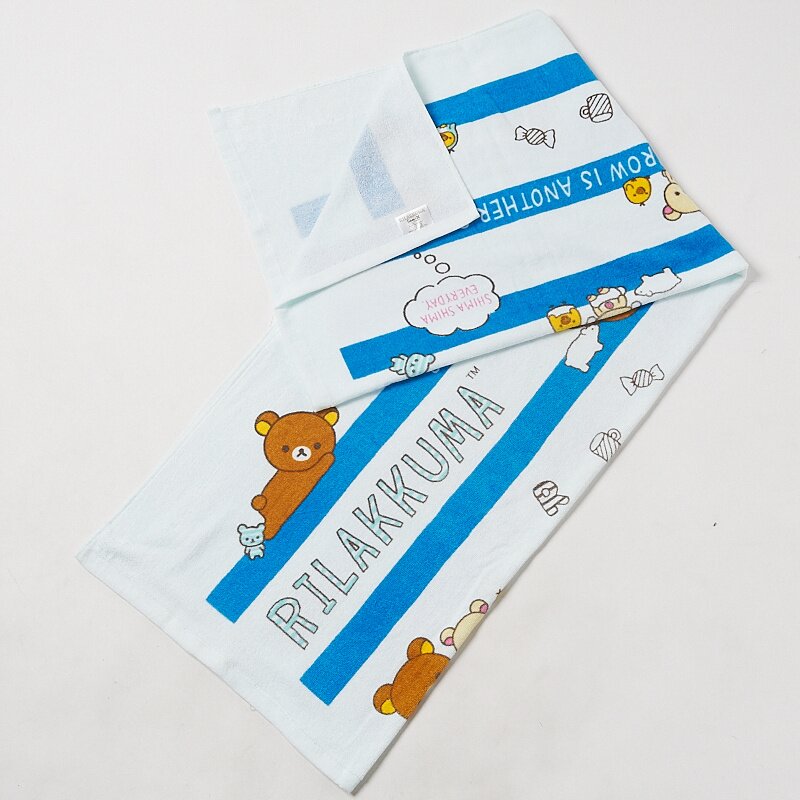 Rilakkuma Striped Bath Towel Tokyo Otaku Mode (TOM)