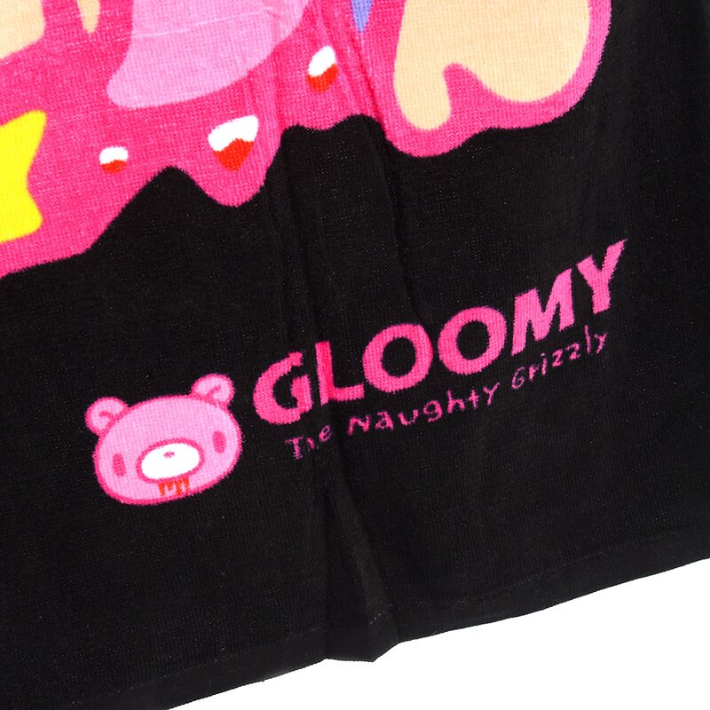 GLOOMY - Chax Grand Prix Gloomy Bear Jumbo Bath Towel Ver. B GLOOMY - Chax Grand Prix Gloomy Bear Jumbo Bath Towel Ver. B
