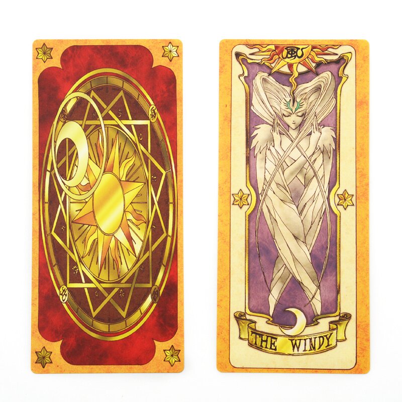 Anime Cardcaptor Sakura Tarot Clow Cards 60pcs Lomo Card Captor
