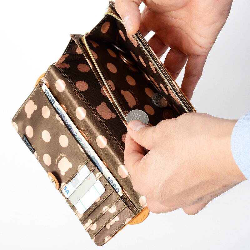 Rilakkuma Face Long Wallet: San-X - Tokyo Otaku Mode (TOM)