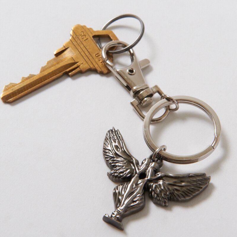 Claymore Twin Goddesses of Love Metal Keychain - Tokyo Otaku Mode