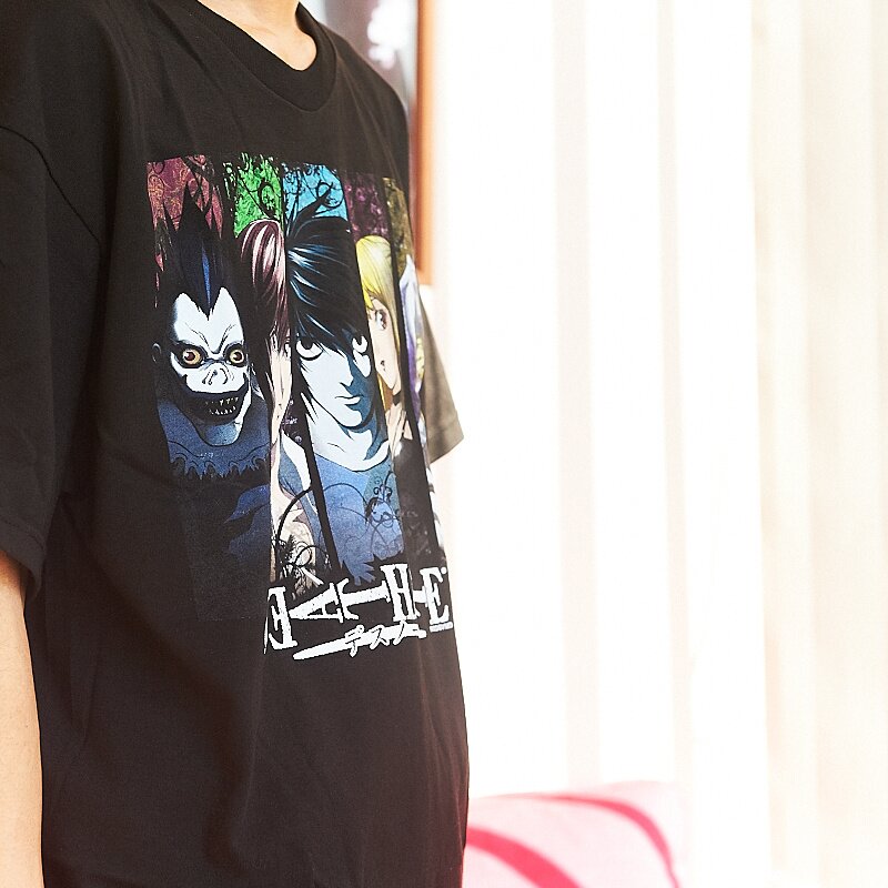 Vintage Death Note Ryuk T-Shirt, Anime Manga Otaku, Light