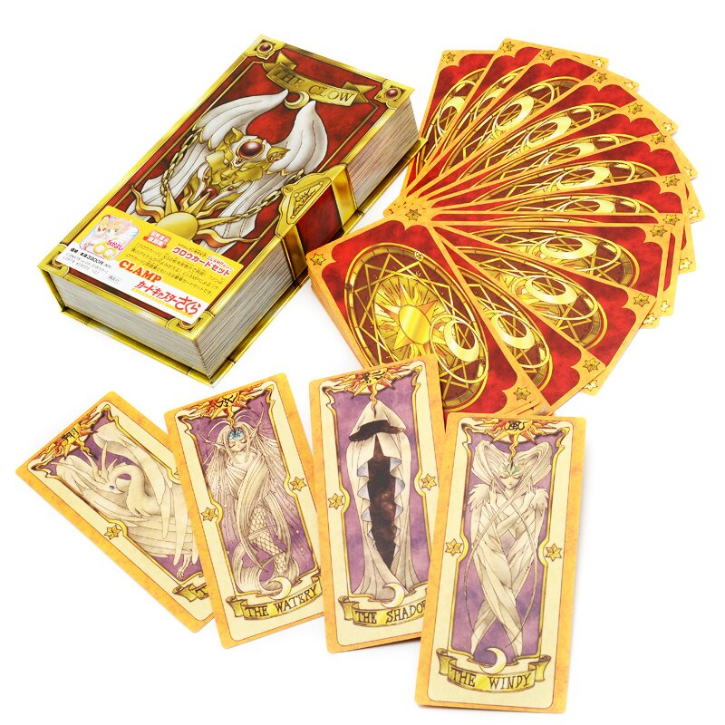 Anime Cardcaptor Sakura Tarot Clow Cards 60pcs Lomo Card Captor