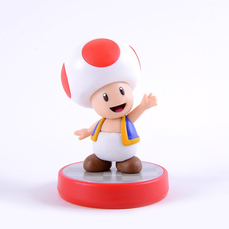 Super Mario Peach amiibo w/ Free Toad amiibo - Tokyo Otaku Mode (TOM)