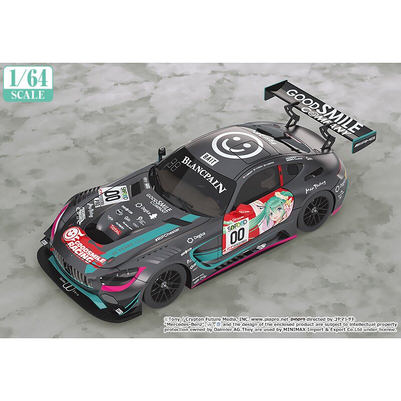 1/64 Scale Good Smile [Hatsune Miku] AMG 2017 SPA 24 Hours Finals