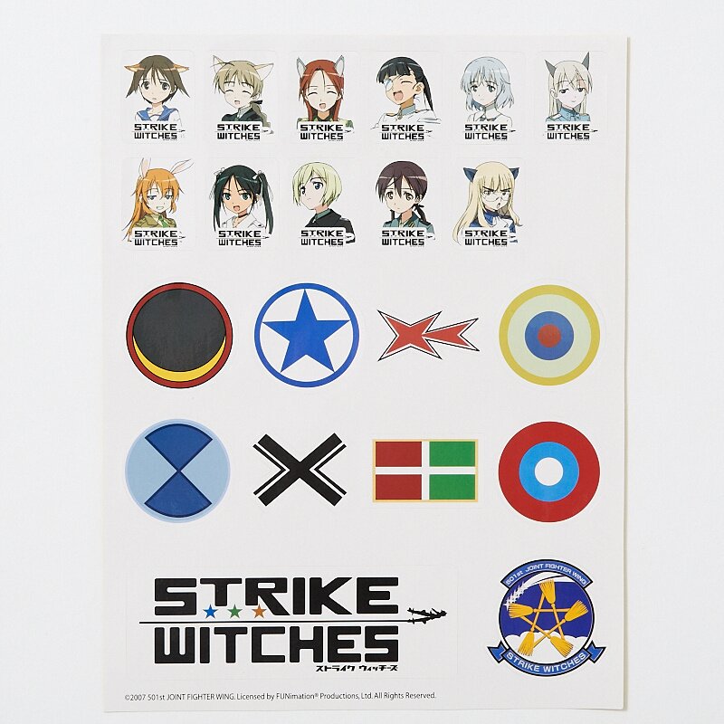 Strike Witches Sticker Set - Tokyo Otaku Mode (TOM) Strike Witches Sticker Set - Tokyo Otaku Mode (TOM)