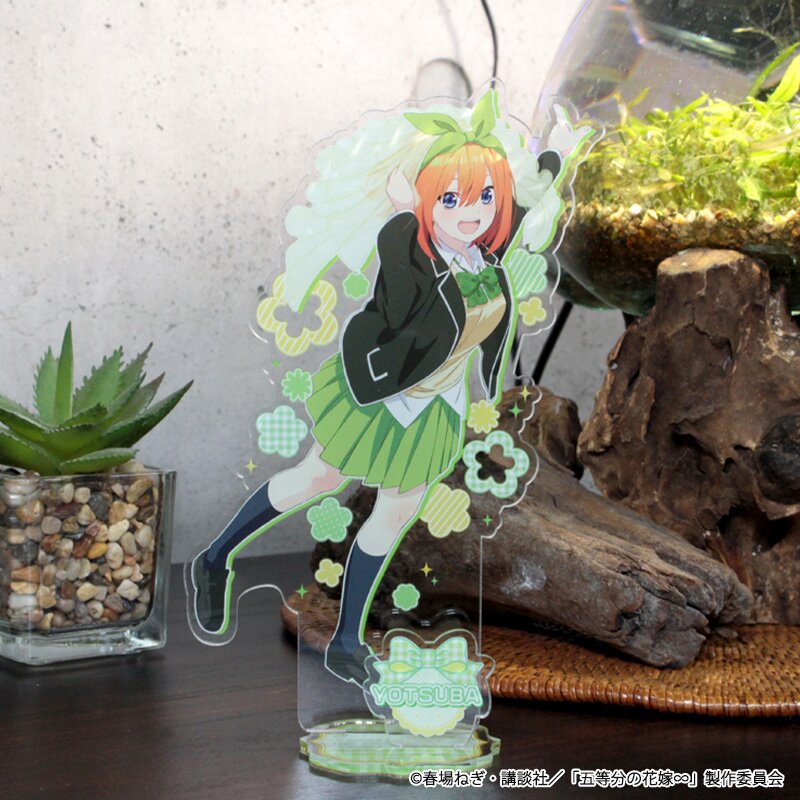 AmiAmi [Character & Hobby Shop]  The Quintessential Quintuplets ~ Acrylic  Stand Design 09 (Yotsuba Nakano /B)(Pre-order)