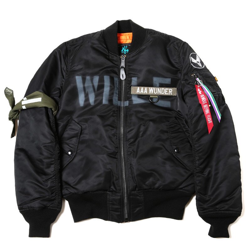 Radio Eva x Alpha MA-1 “Kamikaze Custom” WILLE Edition Flight Jacket