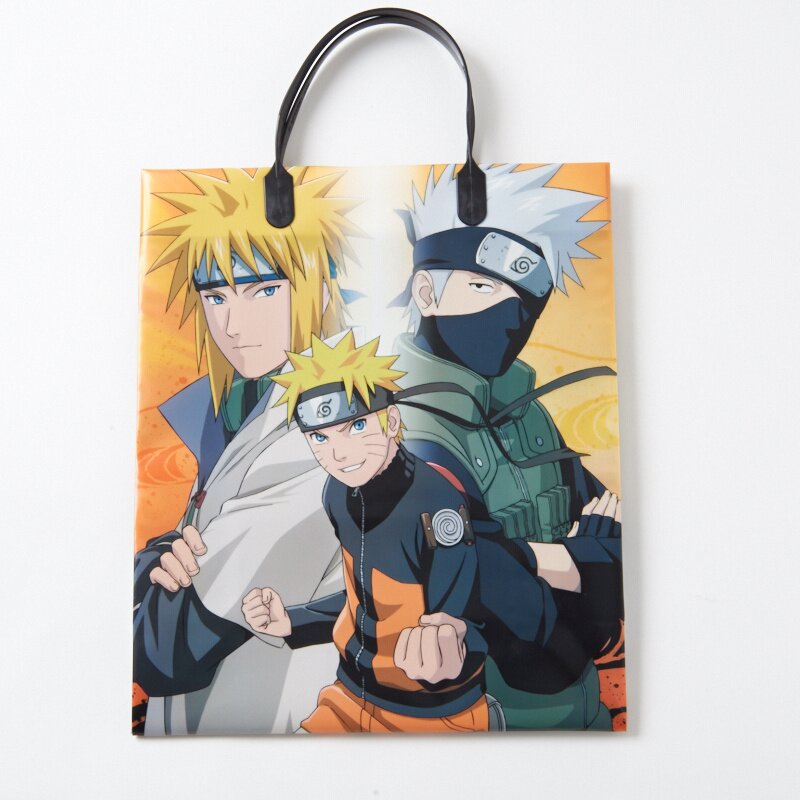 NARUTO キャラクターキャンバスバッグ NARUTO-ナルト-暁シリーズのキャンバスバッグ,3D印刷パターン,再