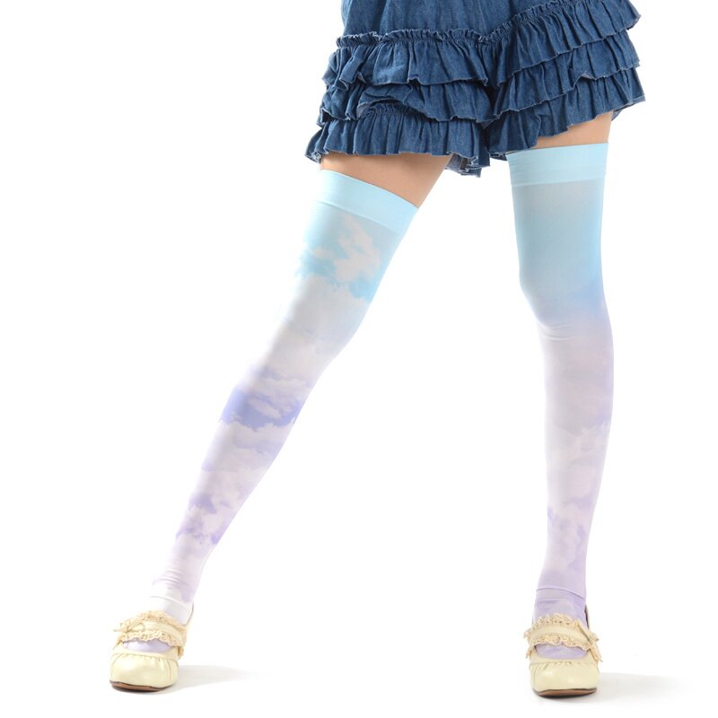 Zettairyoiki Blue Sky Thigh High Tights Zettai Ryoiki Tokyo Otaku Mode Tom 2442