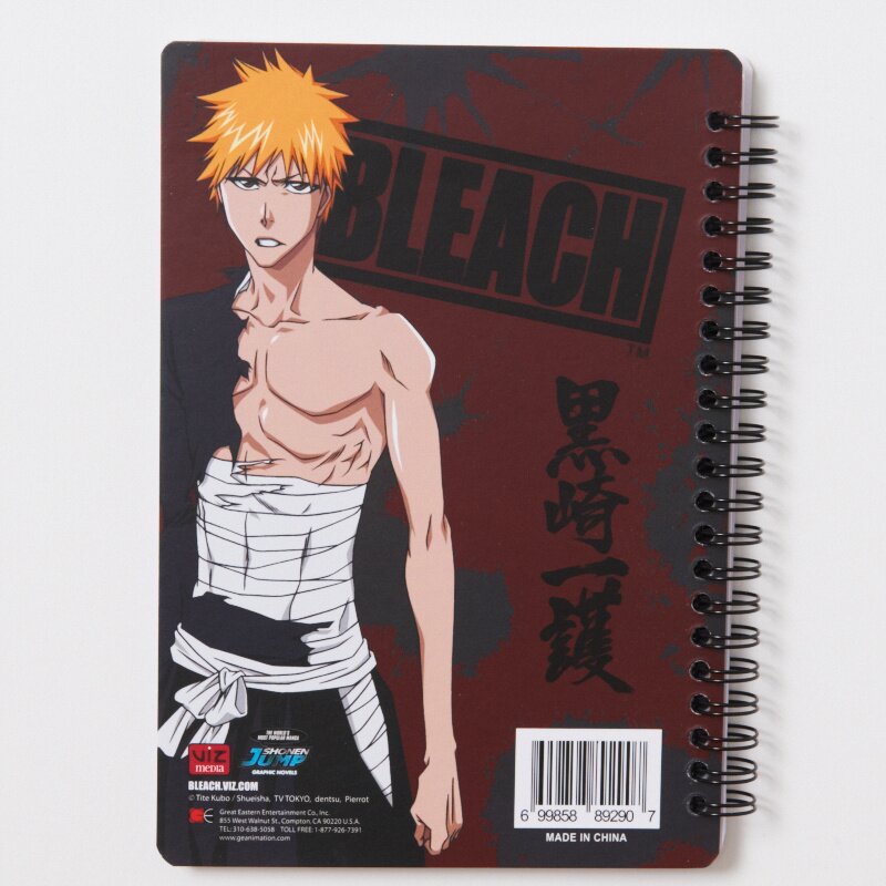 Bleach Ichigo Kurosaki Spiral-Bound Notebook - Tokyo Otaku Mode (TOM)
