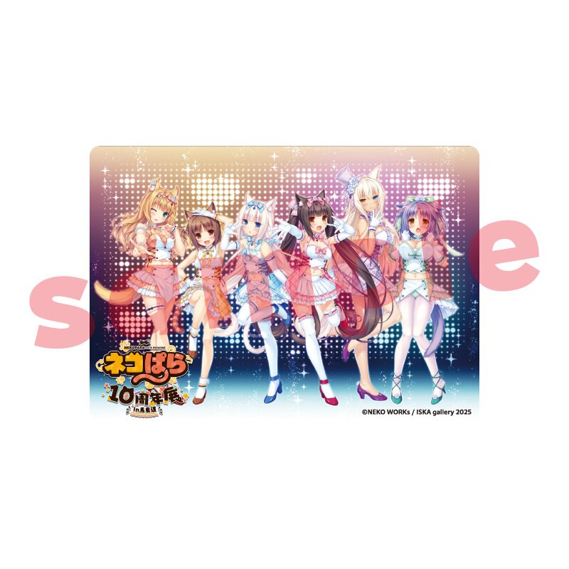 Nekopara 10th Anniversary Exhibition in Bashamichi Acrylic Trading