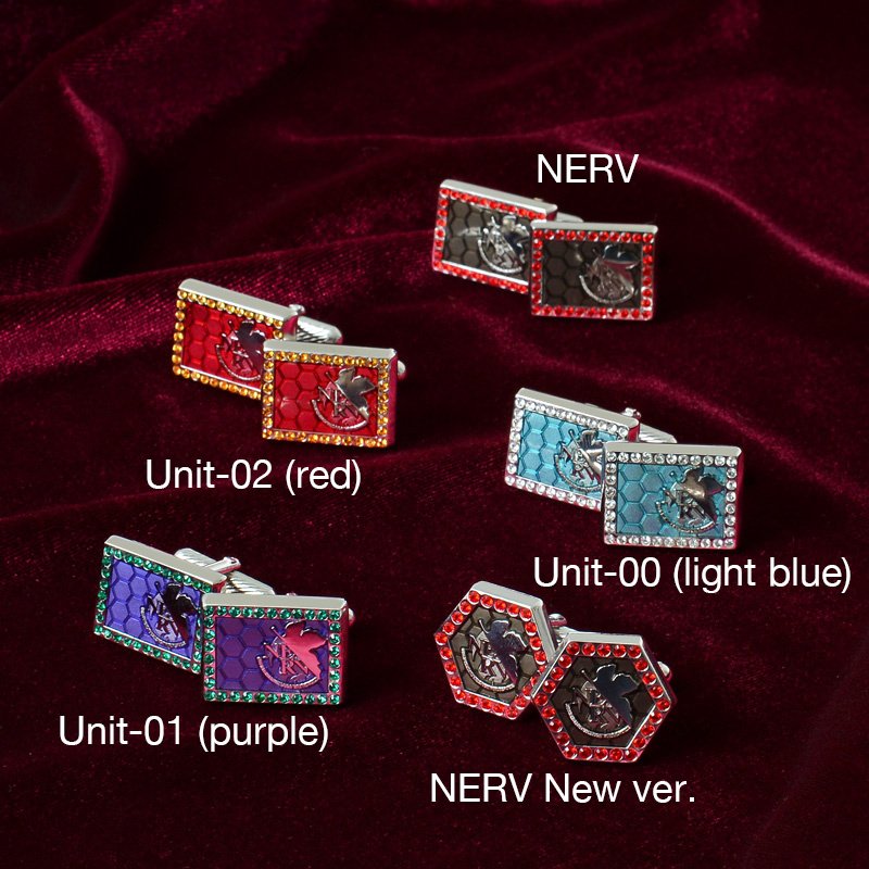 Evangelion x Swank NERV Logo Cufflinks - Tokyo Otaku Mode (TOM)