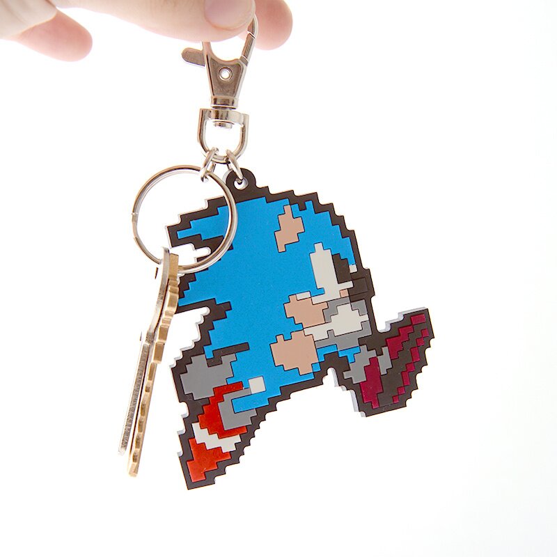 Sonic the Hedgehog Shadow Metal Keychain - Tokyo Otaku Mode (TOM)