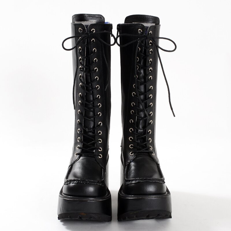 YOSUKE USA Knee-High Platform Boots: YOSUKE - Tokyo Otaku