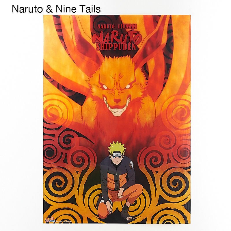 Naruto Clear Posters (Naruto & Nine Tails, Sasuke & Susanoo