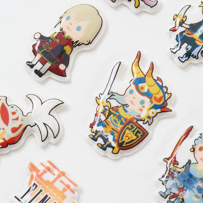 Final Fantasy Mascots Sticker Sheet 