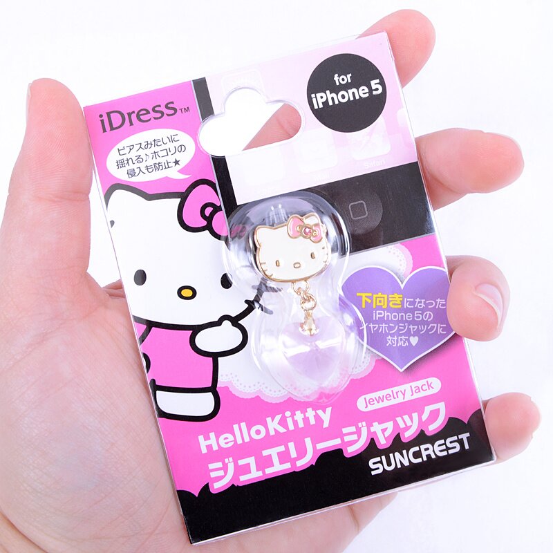 Hello Kitty Jewelry Earphone Jack Accessory: Sanrio - Tokyo Otaku