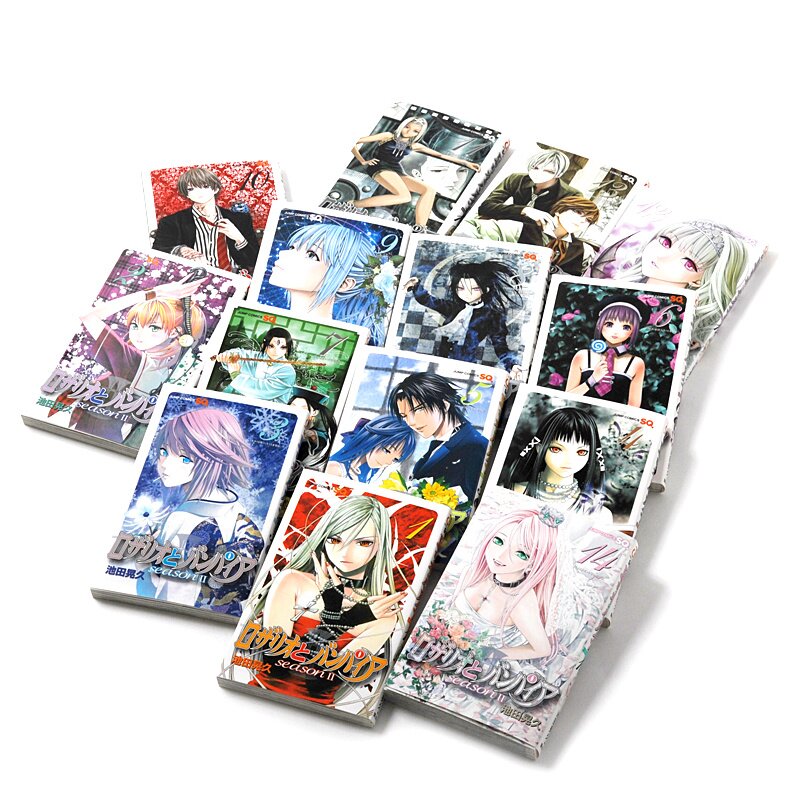 Rosario + Vampire: Season II Complete 14-Volume Manga Set