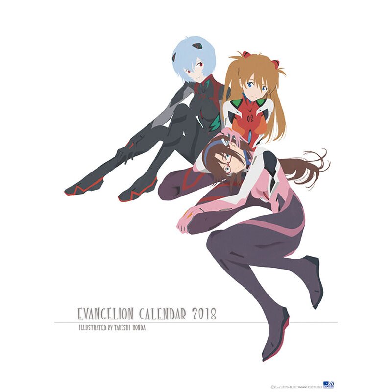 Evangelion 2018 Calendar Tokyo Otaku Mode (TOM)