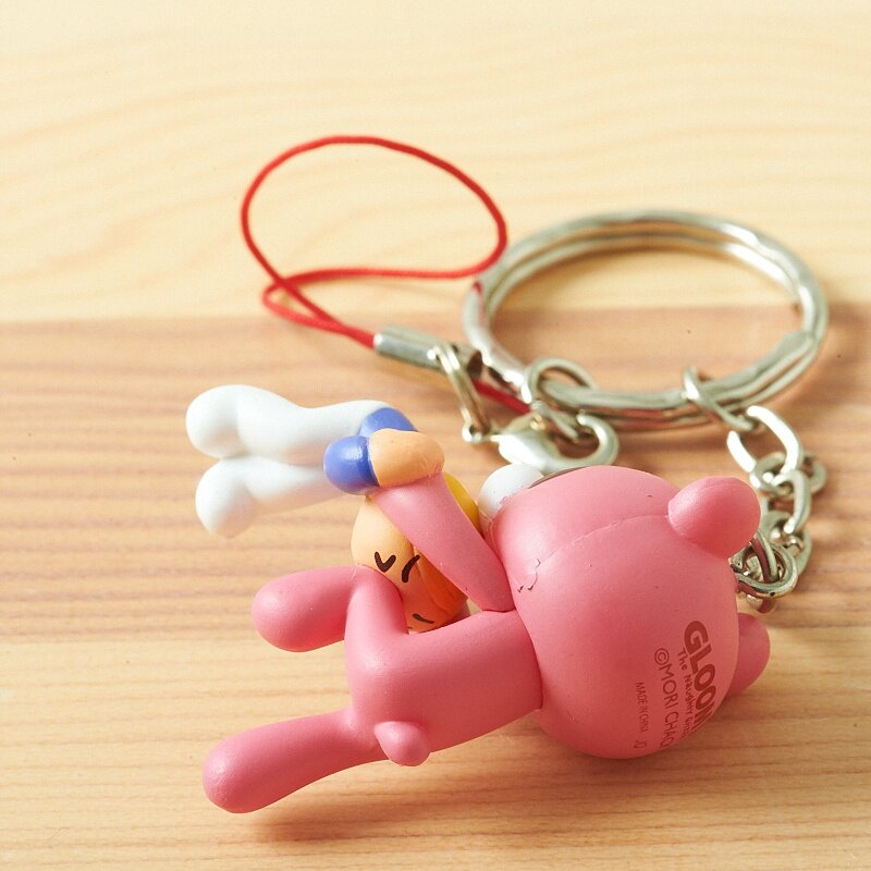 【今週中】NovelCore LONELYBEAR Plush Keychain MBC I Live Alone Wilson Bear Plush Keychain Keyring Charm