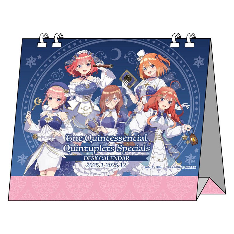 The Quintessential Quintuplets Specials Desktop Calendar The Quintessential Quintuplets Specials Desktop Calendar
