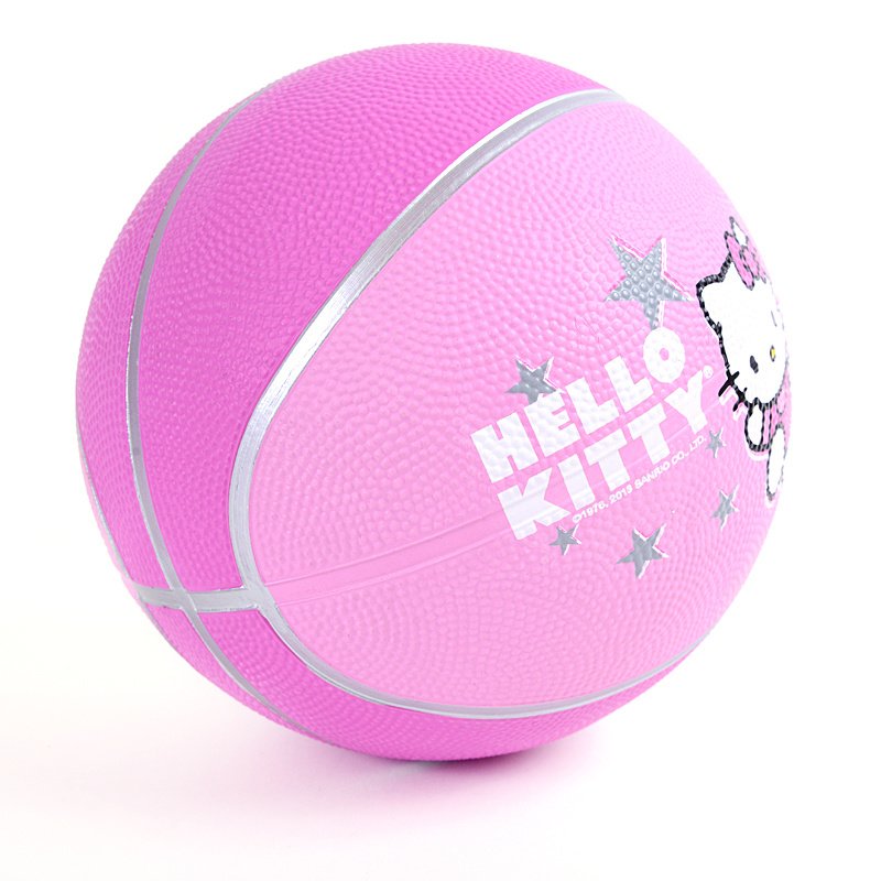 7-Inch Pink Hello Kitty Sports Mini Basketball 