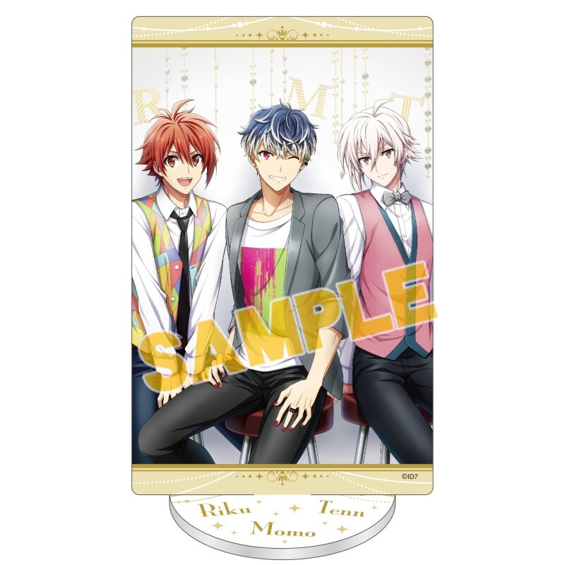 IDOLiSH 7 Riku & Tenn & Momo Clear Acrylic Stand - Tokyo Otaku