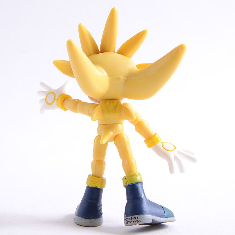 Boneco Sonic o Oriço Super Flexível - Sunny - ARMARINHOS 3 PATETAS