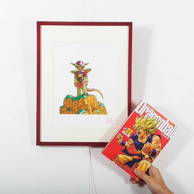 Akira Toriyama Reproduction Art Print - Dragon Ball: The Complete