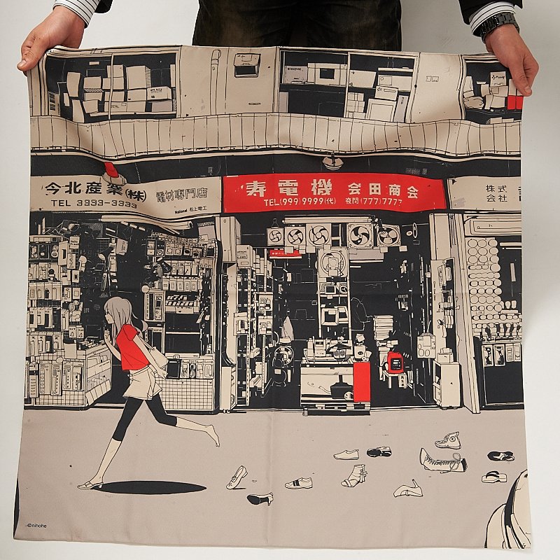 Miyai Furoshiki: Nihohe - Tokyo Otaku Mode (TOM)