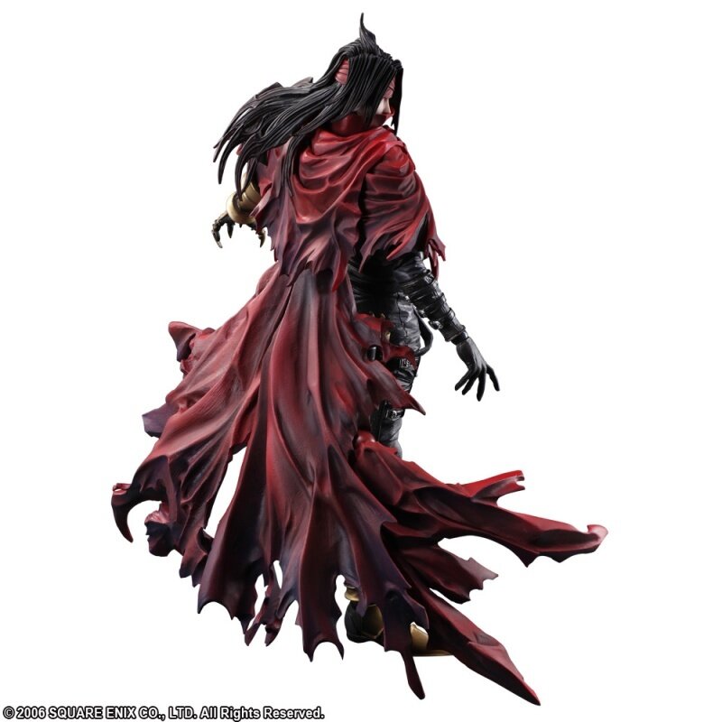 Play Arts Kai Dirge of Cerberus: Final Fantasy VII Vincent Valentine