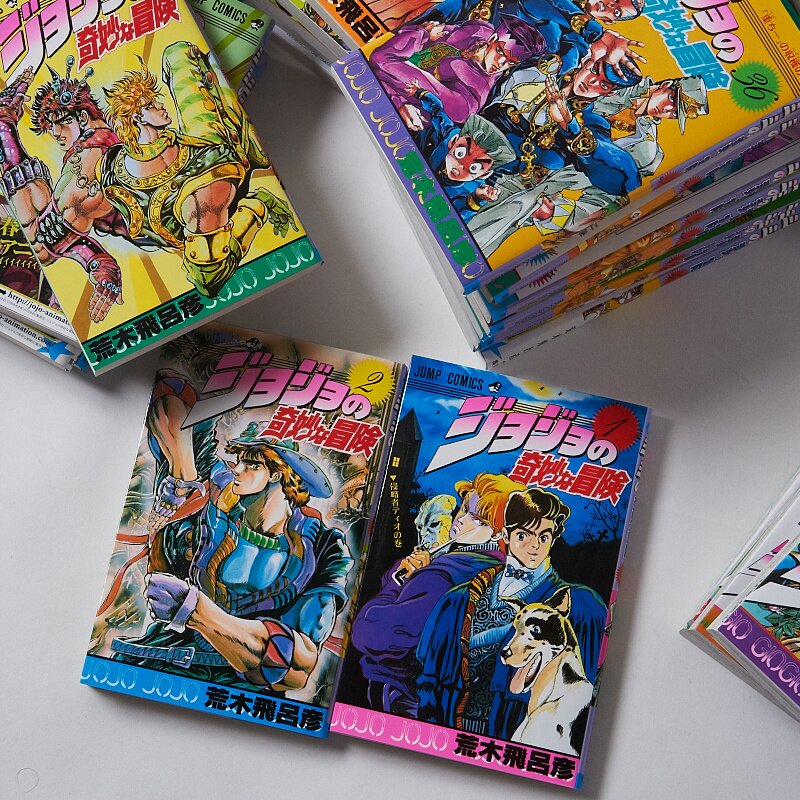 Jojo's Bizarre Adventures Manga Book, Japanese Manga Books