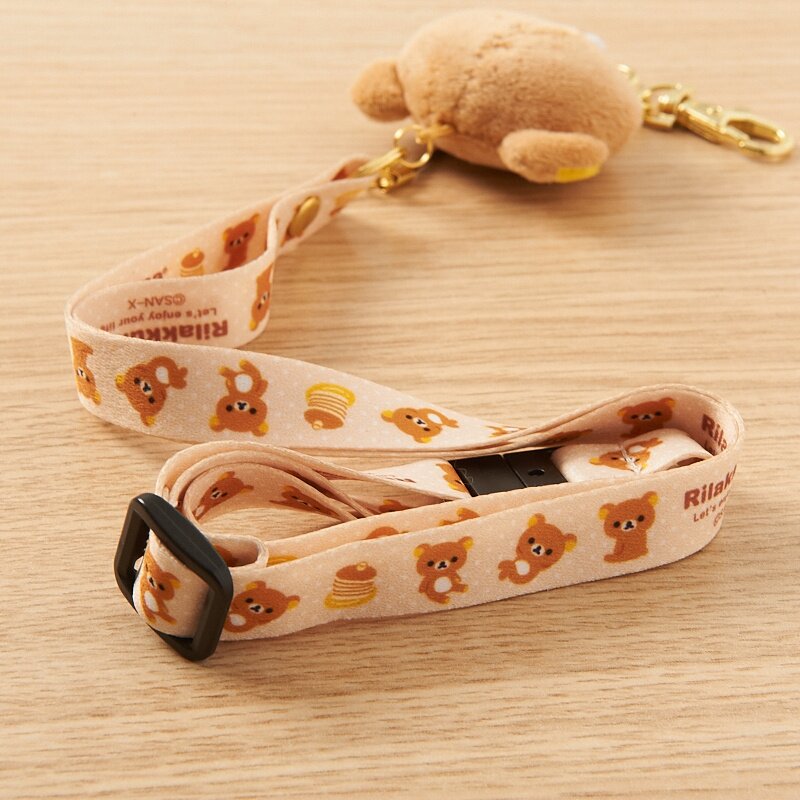 Rilakkuma Lanyard & Plush Pull Reel: San-X - Tokyo Otaku Mode (TOM)