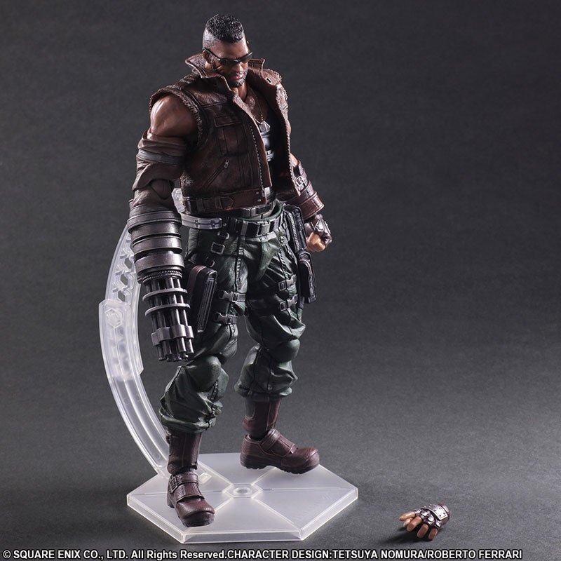Outlet] Play Arts Final Fantasy 7 Remake: Barret Action Figure