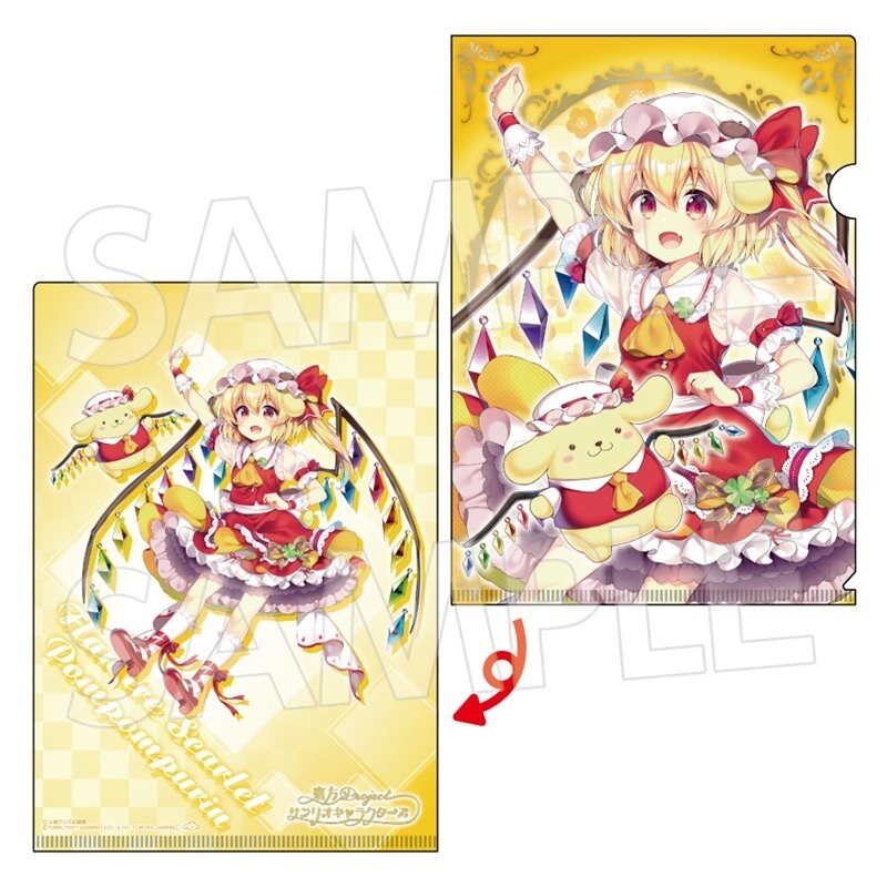 High Card x Sanrio Characters Clear File (Anime Toy