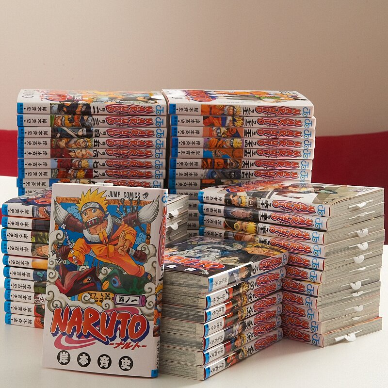 Naruto Vol.1-72 Complete Comics Set Japanese Manga