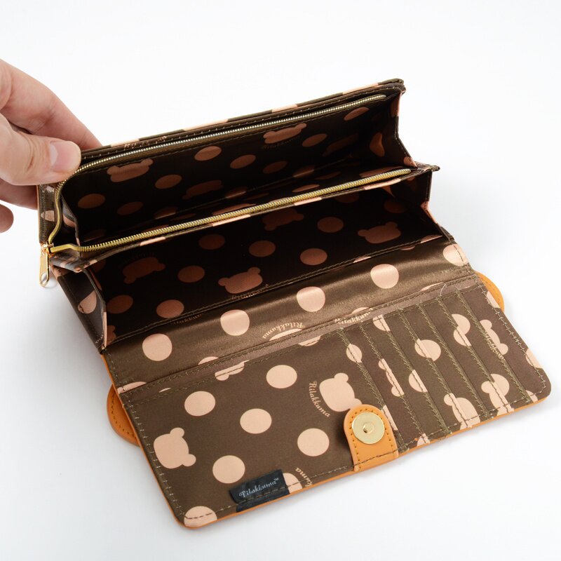 Rilakkuma Face Long Wallet: San-X - Tokyo Otaku Mode (TOM)