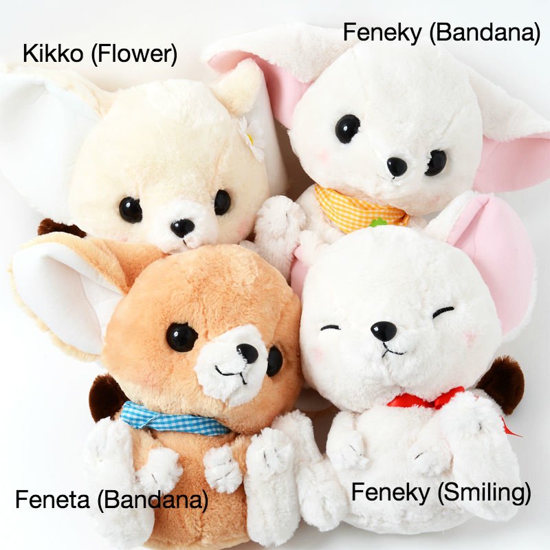 Feneky the Fennec Fox Picnic Plush Collection (Big) - Tokyo Otaku