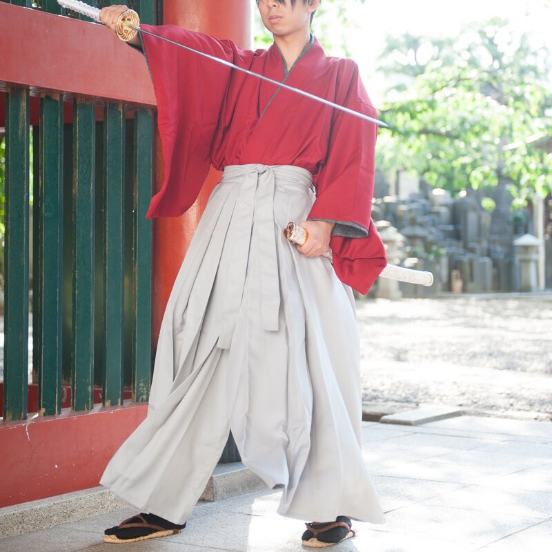 Inspired by Rurouni Kenshin Himura Kenshin Anime Cosplay Costumes