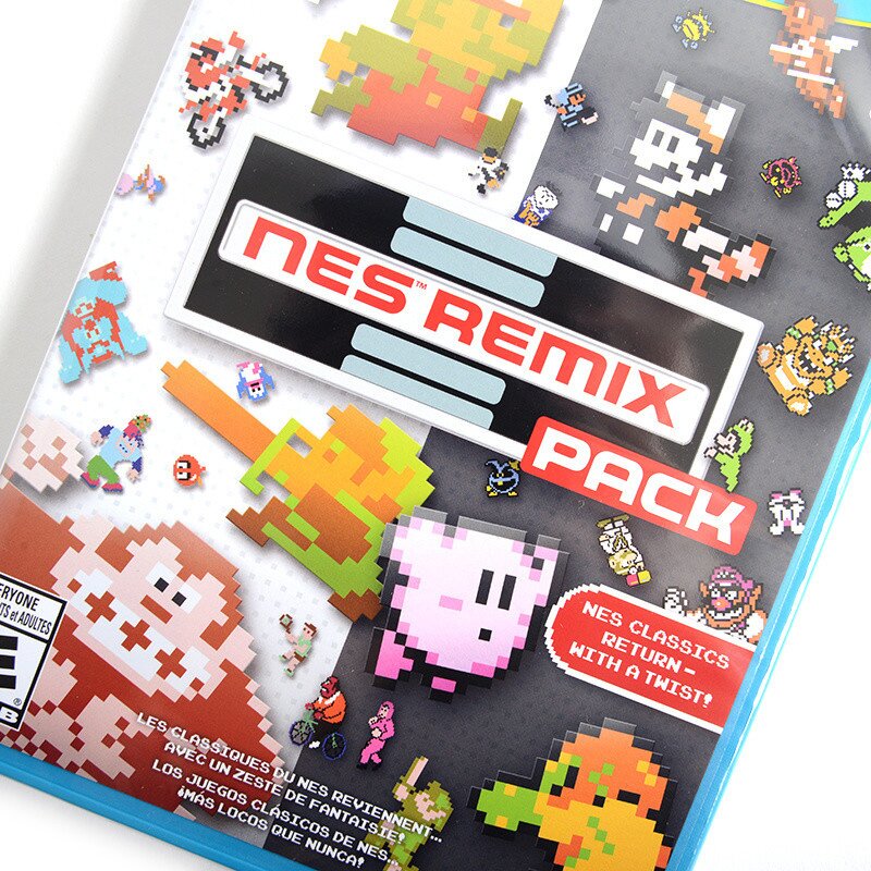 NES Remix Pack (Nintendo Wii U, 2014) Game Nintendo Selects Complete In Box  CIB