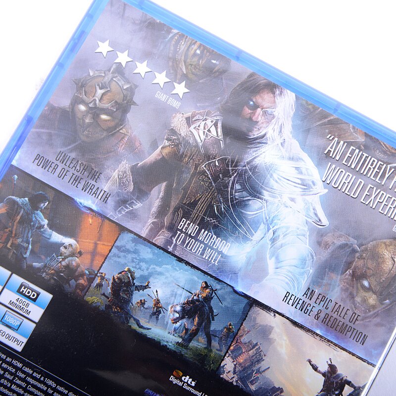 Middle Earth: Shadow of Mordor Game of the Year - PlayStation 4