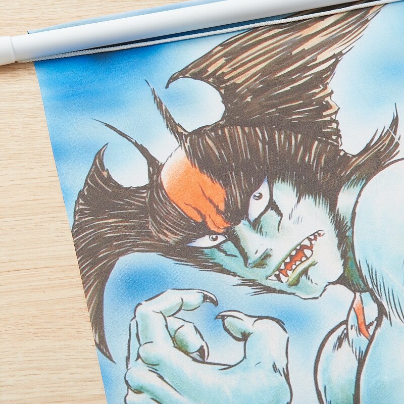 Devilman, Mazinger Z, and Cutie Honey Illustrated Tapestry - Tokyo